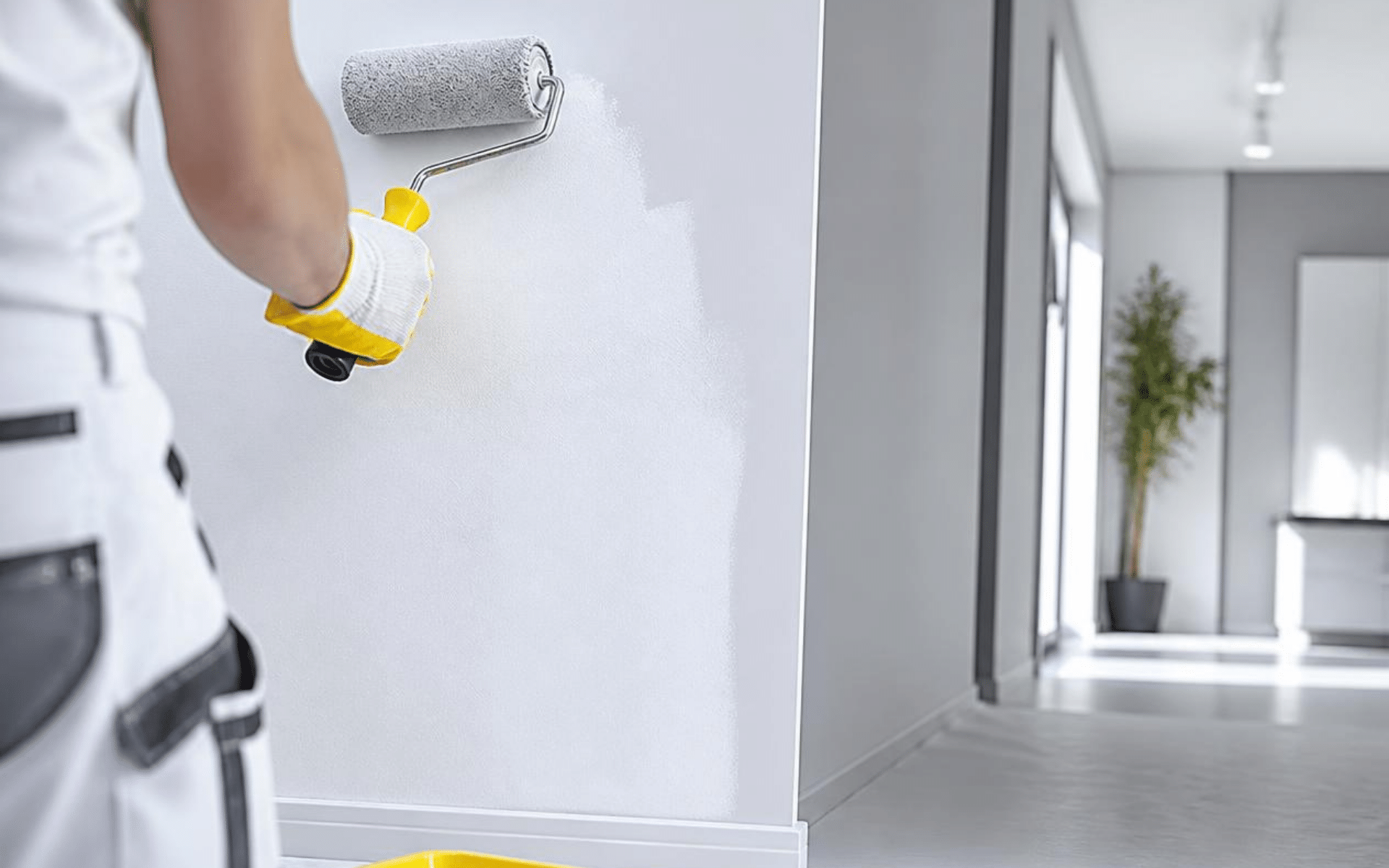Professionelle Innenanstriche und Malerarbeiten für Gewerbe und Immobilien durch JAY-COOL