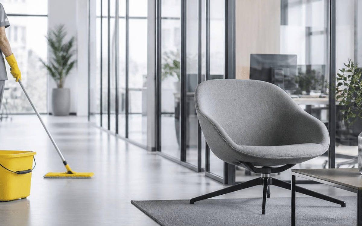 Professionelle Unterhaltsreinigung für Gewerbeobjekte durch JAY-COOL